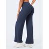 imageYEOREO Workout Leggings Womens No Front Seam Straight Leggings 29quot  315quot  33quot High Waist Buttery Eddiy Gym Yoga PantsNavy Blue