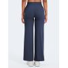 imageYEOREO Workout Leggings Womens No Front Seam Straight Leggings 29quot  315quot  33quot High Waist Buttery Eddiy Gym Yoga PantsNavy Blue
