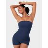 imageYEOREO Womens Y2K Strapless Tube Top Zannie Going Out Seamless Workout Padded Tank Tops Gym Light SupportNavy