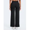 imageYEOREO Workout Leggings Womens No Front Seam Straight Leggings 29quot  315quot  33quot High Waist Buttery Eddiy Gym Yoga PantsBlack