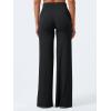 imageYEOREO Workout Leggings Womens No Front Seam Straight Leggings 29quot  315quot  33quot High Waist Buttery Eddiy Gym Yoga PantsBlack