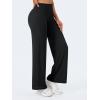 imageYEOREO Workout Leggings Womens No Front Seam Straight Leggings 29quot  315quot  33quot High Waist Buttery Eddiy Gym Yoga PantsBlack