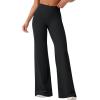 imageYEOREO Workout Leggings Womens No Front Seam Straight Leggings 29quot  315quot  33quot High Waist Buttery Eddiy Gym Yoga PantsBlack