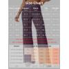 imageYEOREO Workout Leggings Womens No Front Seam Straight Leggings 29quot  315quot  33quot High Waist Buttery Eddiy Gym Yoga PantsBlack Berry Purple