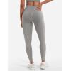 imageYEOREO Seamless Workout Leggings for Women Butt Lifting Hidden Scrunch Leggings High Waisted Gym Yoga Lilliean Impact PantsLight Gray