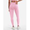 imageYEOREO Seamless Workout Leggings for Women Butt Lifting Hidden Scrunch Leggings High Waisted Gym Yoga Lilliean Impact PantsPink