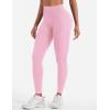 imageYEOREO Seamless Workout Leggings for Women Butt Lifting Hidden Scrunch Leggings High Waisted Gym Yoga Lilliean Impact PantsPink