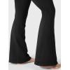 imageYEOREO Workout Mini Flare Leggings for Women Hidden Scrunch High Waisted Seamless Gym Leggings Brinklie 30quot Yoga PantsBlack