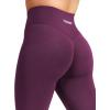 imageYEOREO Workout Mini Flare Leggings for Women Hidden Scrunch High Waisted Seamless Gym Leggings Brinklie 30quot Yoga PantsBlack Cherry