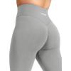imageYEOREO Workout Mini Flare Leggings for Women Hidden Scrunch High Waisted Seamless Gym Leggings Brinklie 30quot Yoga PantsLight Gray