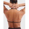 imageYEOREO SoftHue Impact Strappy Halter Bra for Sports Intensify Women Workout Backless Padded Gym Yoga BraDark Brown