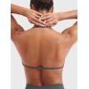 imageYEOREO SoftHue Impact Strappy Halter Bra for Sports Intensify Women Workout Backless Padded Gym Yoga BraDark Gray