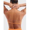 imageYEOREO SoftHue Impact Strappy Halter Bra for Sports Intensify Women Workout Backless Padded Gym Yoga BraOrange