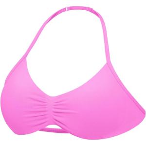 imageYEOREO SoftHue Impact Strappy Halter Bra for Sports Intensify Women Workout Backless Padded Gym Yoga BraFloral Pink