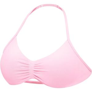 imageYEOREO SoftHue Impact Strappy Halter Bra for Sports Intensify Women Workout Backless Padded Gym Yoga BraPink