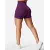 imageYEOREO Womens Biker Shorts 36quot 45quot  6quot Workout Gym Shorts Craze High Waist Tummy Control Hidden Scrunch Running YogaBlack Cherry