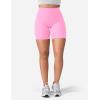 imageYEOREO Womens Biker Shorts 36quot 45quot  6quot Workout Gym Shorts Craze High Waist Tummy Control Hidden Scrunch Running YogaBubblegum Pink