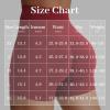 imageYEOREO Womens Biker Shorts 36quot 45quot  6quot Workout Gym Shorts Craze High Waist Tummy Control Hidden Scrunch Running YogaJujube Red