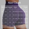 imageYEOREO Womens Biker Shorts 36quot 45quot  6quot Workout Gym Shorts Craze High Waist Tummy Control Hidden Scrunch Running YogaPurple Velvet