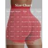 imageYEOREO Womens Biker Shorts 36quot 45quot  6quot Workout Gym Shorts Craze High Waist Tummy Control Hidden Scrunch Running YogaRed