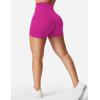 imageYEOREO Womens Biker Shorts 36quot 45quot  6quot Workout Gym Shorts Craze High Waist Tummy Control Hidden Scrunch Running YogaRose Violet