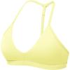 imageYEOREO Sports Bras for Women Strappy Padded Halter Ericie Open Back Light Impact Deep V Neck Yoga Workout Gym TopsYellow