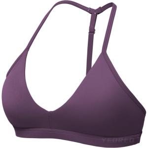 imageYEOREO Sports Bras for Women Strappy Padded Halter Ericie Open Back Light Impact Deep V Neck Yoga Workout Gym TopsDeep Berry