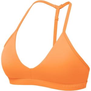 imageYEOREO Sports Bras for Women Strappy Padded Halter Ericie Open Back Light Impact Deep V Neck Yoga Workout Gym TopsOrange