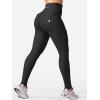 imageYEOREO CoreFlex Workout Cargo Leggings with Pockets for Women Hidden Scrunch Butt Lifting Leggings Gym Yoga PantsBlack