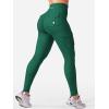 imageYEOREO CoreFlex Workout Cargo Leggings with Pockets for Women Hidden Scrunch Butt Lifting Leggings Gym Yoga PantsDeep Emerald