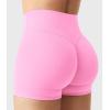 imageYEOREO Womens Biker Shorts 25quot No Front Seam Elysina High Waist Hidden Scrunch Workout Gym Yoga Running ShortsLight Pink