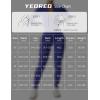 imageYEOREO Women Long Sleeve Workout Jumpsuit Zip Up Romper Bottom Pants Bodysuit Bodycon Sexy One PieceRoyal Blue