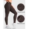 imageYEOREO Butt Lifting Leggings for Women Seamless Hidden Scrunch Workout Leggings 24quot Baderiy Gym Yoga Booty PantsChocolate Brown