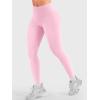 imageYEOREO Butt Lifting Leggings for Women Seamless Hidden Scrunch Workout Leggings 24quot Baderiy Gym Yoga Booty PantsPink