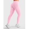 imageYEOREO Butt Lifting Leggings for Women Seamless Hidden Scrunch Workout Leggings 24quot Baderiy Gym Yoga Booty PantsPink