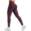 imageYEOREO Butt Lifting Leggings for Women Seamless Hidden Scrunch Workout Leggings 24quot Baderiy Gym Yoga Booty PantsMauve