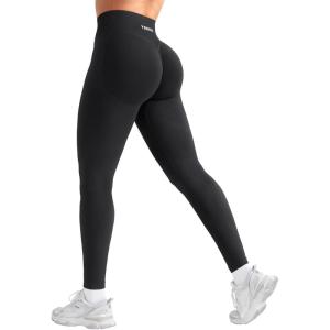 imageYEOREO Butt Lifting Leggings for Women Seamless Hidden Scrunch Workout Leggings 24quot Baderiy Gym Yoga Booty PantsBlack