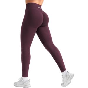 imageYEOREO Butt Lifting Leggings for Women Seamless Hidden Scrunch Workout Leggings 24quot Baderiy Gym Yoga Booty PantsMauve