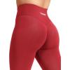 imageYEOREO Workout Mini Flare Leggings for Women Hidden Scrunch High Waisted Seamless Gym Leggings Brinklie 30quot Yoga PantsTomato Red
