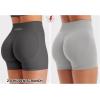 imageYEOREO Hidden Scrunch Workout Shorts Vision Women Seamless Gym Shorts High Waist Yoga ShortsDark Grey